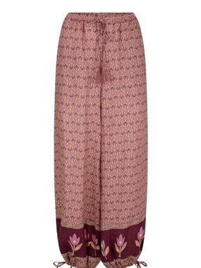 Spell Chateau LinenWide Leg Pants Boho Festival Indie Hippie Artisan Eclectic L